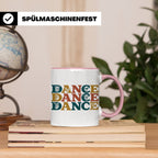 Breakdance Tasse für B-Boys & B-Girls, Retro Hip Hop Becher, – Rosa [farbe:rosa]