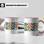Breakdance Tasse für B-Boys & B-Girls, Retro Hip Hop Becher, – Rosa [farbe:rosa]