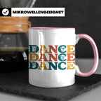 Breakdance Tasse für B-Boys & B-Girls, Retro Hip Hop Becher, – Rosa [farbe:rosa]