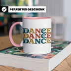 Breakdance Tasse für B-Boys & B-Girls, Retro Hip Hop Becher, – Rosa [farbe:rosa]