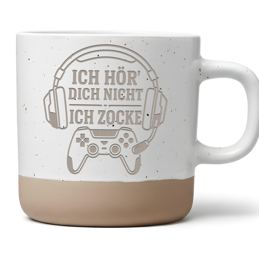 Hör dich nicht ich zocke Tasse - Lustiges Gamer Geschenk für Zocker &  – Bild 1
