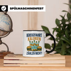 Kreuzfahrt Kalorien zählen nicht Tasse lustiger Spruch Schif – Schwarz [farbe:schwarz]