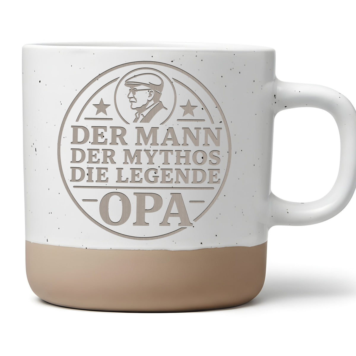 Opa Tasse Der Mann der Mythos die Legende - Geschenk für Großvater zum – Bild 1