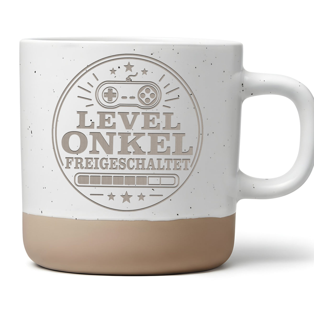 Level Onkel freigeschaltet Tasse - Geschenk für werdenden Bruder & Gam – Bild 1
