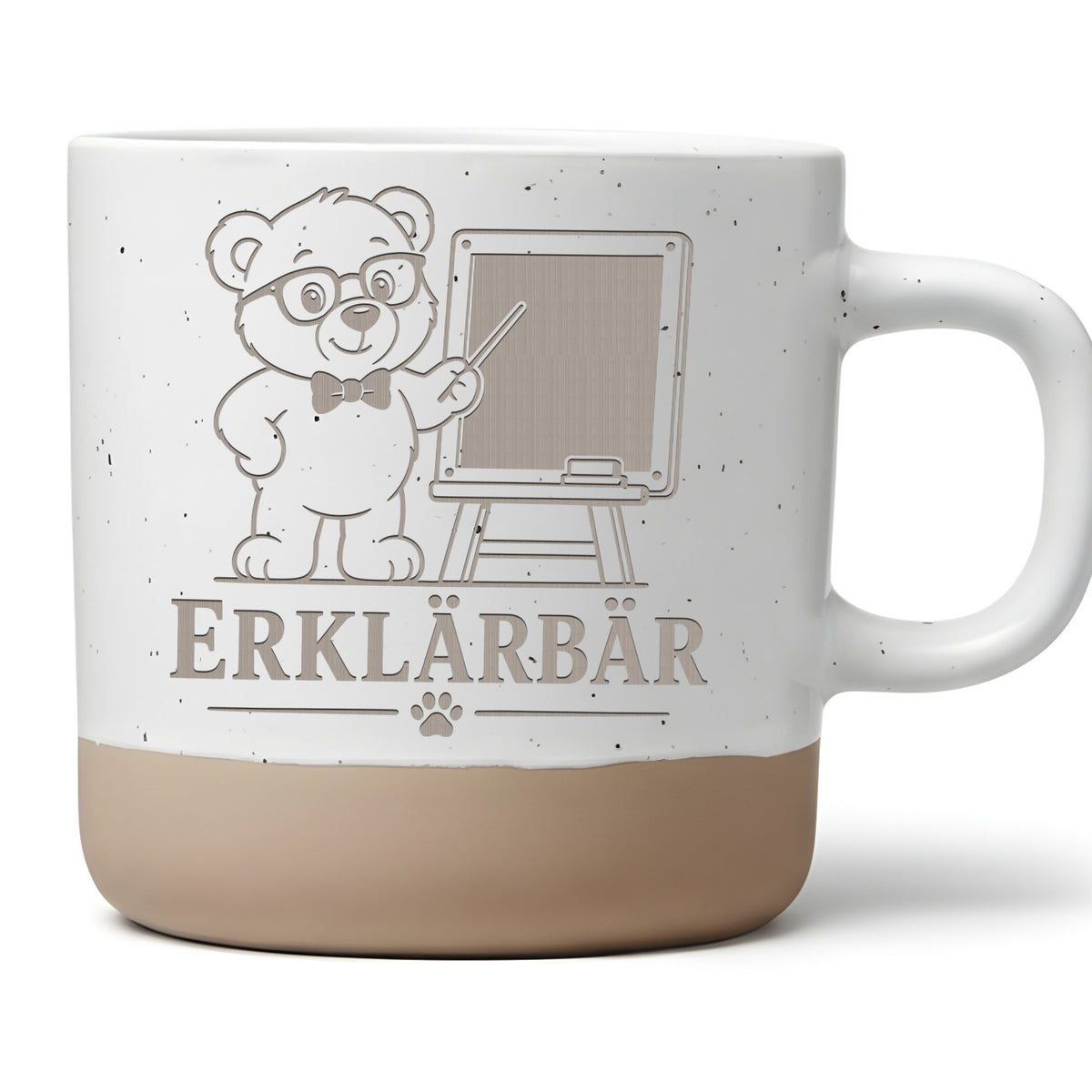 Erklärbär Tasse - Lustiges Lehrer Geschenk für Lehrerin, Referendar &  – Bild 1