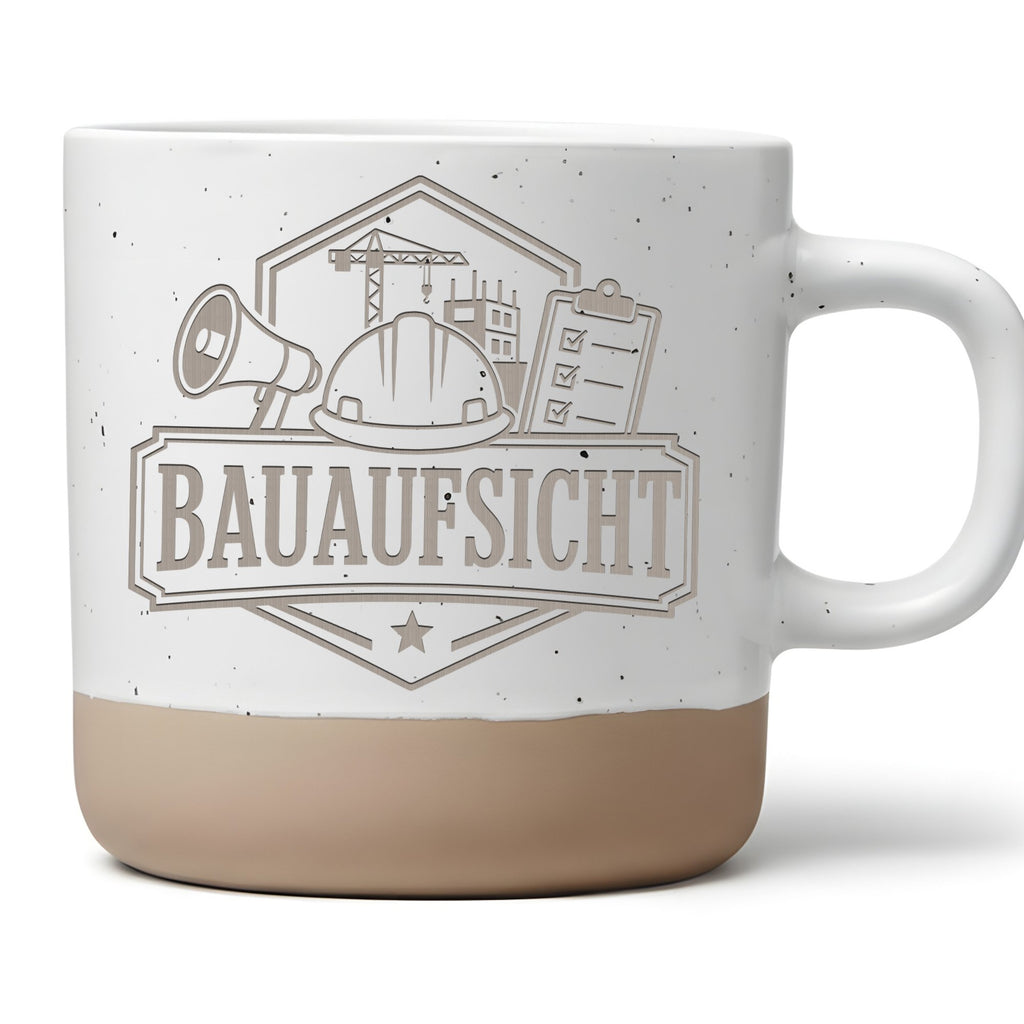 Bauaufsicht Tasse - Lustiges Geschenk für Bauherr, Bauleiter & Hausbau – Bild 1