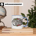 Italiener Tasse Italians Do It Better, lustiger Spruch, Ital – Blau [farbe:blau]