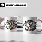 Italiener Tasse Italians Do It Better, lustiger Spruch, Ital – Rosa [farbe:rosa]