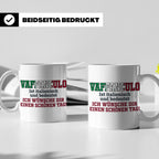 Vaffanculo Tasse Italienischer Spruch, Lustiges Büro Geschen – Weiß [farbe:weiß]