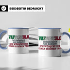Vaffanculo Tasse Italienischer Spruch, Lustiges Büro Geschen – Blau [farbe:blau]