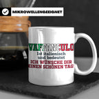 Vaffanculo Tasse Italienischer Spruch, Lustiges Büro Geschen – Weiß [farbe:weiß]