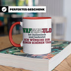 Vaffanculo Tasse Italienischer Spruch, Lustiges Büro Geschen – Rot [farbe:rot]