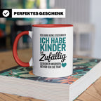 Bonusmama Tasse - Patchwork Familie Geschenk - Adoptivmutter – Rot [farbe:rot]