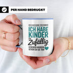 Bonusmama Tasse - Patchwork Familie Geschenk - Adoptivmutter – Blau [farbe:blau]
