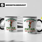 Portugal Tasse Ich schreie nicht lustiger Spruch für Portugi – Schwarz [farbe:schwarz]