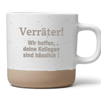 Verräter Tasse Abschied Kollege, Lustiges Geschenk Jobwechsel, Büro Becher Wir hoffen deine Kollegen sind hässlich, Abschiedsgeschenk Job