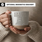 Ich hasse Weihnachten Tasse grummelige Katze - Lustiges Geschenk für K – Bild 2
