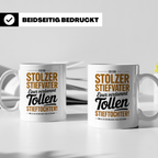 Stiefvater Tasse - Stolzer Stiefvater Geschenkidee für beste – Weiß [farbe:weiß]