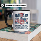 Verrückte Serbische Frau Tasse für Ehemann Lustiger Spruch S – Schwarz [farbe:schwarz]