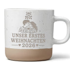 Unser erstes Weihnachten 2026 Tasse - Geschenk für Paare, Freundin & F – Bild 1