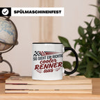 Rennfahrer Tasse So sieht ein cooler Renner aus Motorsport G – Schwarz [farbe:schwarz]