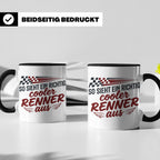 Rennfahrer Tasse So sieht ein cooler Renner aus Motorsport G – Schwarz [farbe:schwarz]