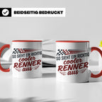 Rennfahrer Tasse So sieht ein cooler Renner aus Motorsport G – Rot [farbe:rot]