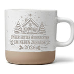 Unser erstes Weihnachten im neuen Zuhause 2026 Tasse - Geschenk zum Ei – Bild 1