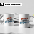 Jebiga Tasse mit Spruch Lebenseinstellung | Lustiges Balkan  – Weiß [farbe:weiß]