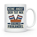 Frikandel Tasse Keine Angst der tut nix, lustiger Holland Sp – Weiß [farbe:weiß]