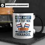 Frikandel Tasse Keine Angst der tut nix, lustiger Holland Sp – Schwarz [farbe:schwarz]