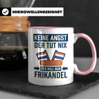 Frikandel Tasse Keine Angst der tut nix, lustiger Holland Sp – Rosa [farbe:rosa]
