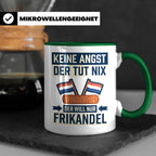 Frikandel Tasse Keine Angst der tut nix, lustiger Holland Sp – Grün [farbe:grün]