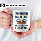 Frikandel Tasse Keine Angst der tut nix, lustiger Holland Sp – Weiß [farbe:weiß]