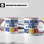 Rumäne Tasse Egal wie geil du bist Spruch, lustiges Geschenk – Rosa [farbe:rosa]