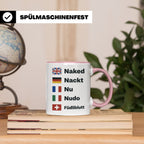 Füdliblutt Tasse Schwiizerdütsch Spruch | Lustiger Schweizer – Rosa [farbe:rosa]