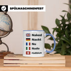 Füdliblutt Tasse Schwiizerdütsch Spruch | Lustiger Schweizer – Blau [farbe:blau]