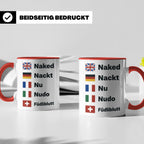Füdliblutt Tasse Schwiizerdütsch Spruch | Lustiger Schweizer – Rot [farbe:rot]
