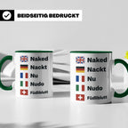Füdliblutt Tasse Schwiizerdütsch Spruch | Lustiger Schweizer – Grün [farbe:grün]