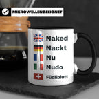 Füdliblutt Tasse Schwiizerdütsch Spruch | Lustiger Schweizer – Schwarz [farbe:schwarz]