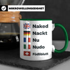 Füdliblutt Tasse Schwiizerdütsch Spruch | Lustiger Schweizer – Grün [farbe:grün]