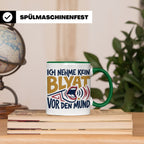Blyat Tasse mit Spruch Ich nehme kein Blyat vor den Mund. Lu – Grün [farbe:grün]