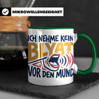 Blyat Tasse mit Spruch Ich nehme kein Blyat vor den Mund. Lu – Grün [farbe:grün]
