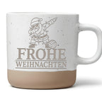 Frohe Weihnachten Volleyball Tasse tanzender Weihnachtsmann - Geschenk – Bild 1