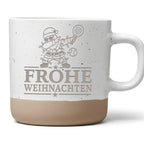 Frohe Weihnachten Padel Tasse tanzender Weihnachtsmann - Geschenk für  – Bild 1