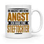 Stieftochter Angst Spruch Tasse - Bonuskind Mutmacher Gesche – Weiß [farbe:weiß]