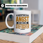 Stieftochter Angst Spruch Tasse - Bonuskind Mutmacher Gesche – Weiß [farbe:weiß]