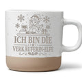 Ich bin die Verkäuferin-Elfe Tasse - Lustiges Weihnachten Geschenk für – Bild 1