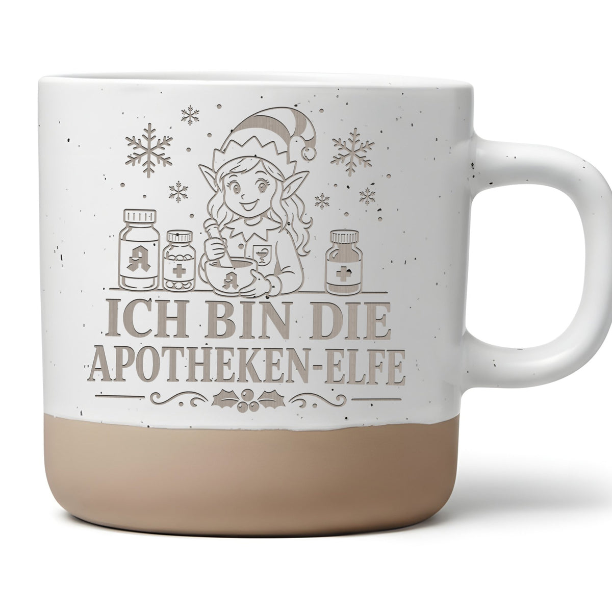Ich bin die Apotheken-Elfe Tasse - Lustiges Weihnachten Geschenk für K – Bild 1