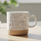 Ich bin der Landwirt-Elf Tasse - Lustiges Weihnachten Geschenk für Kol – Bild 6